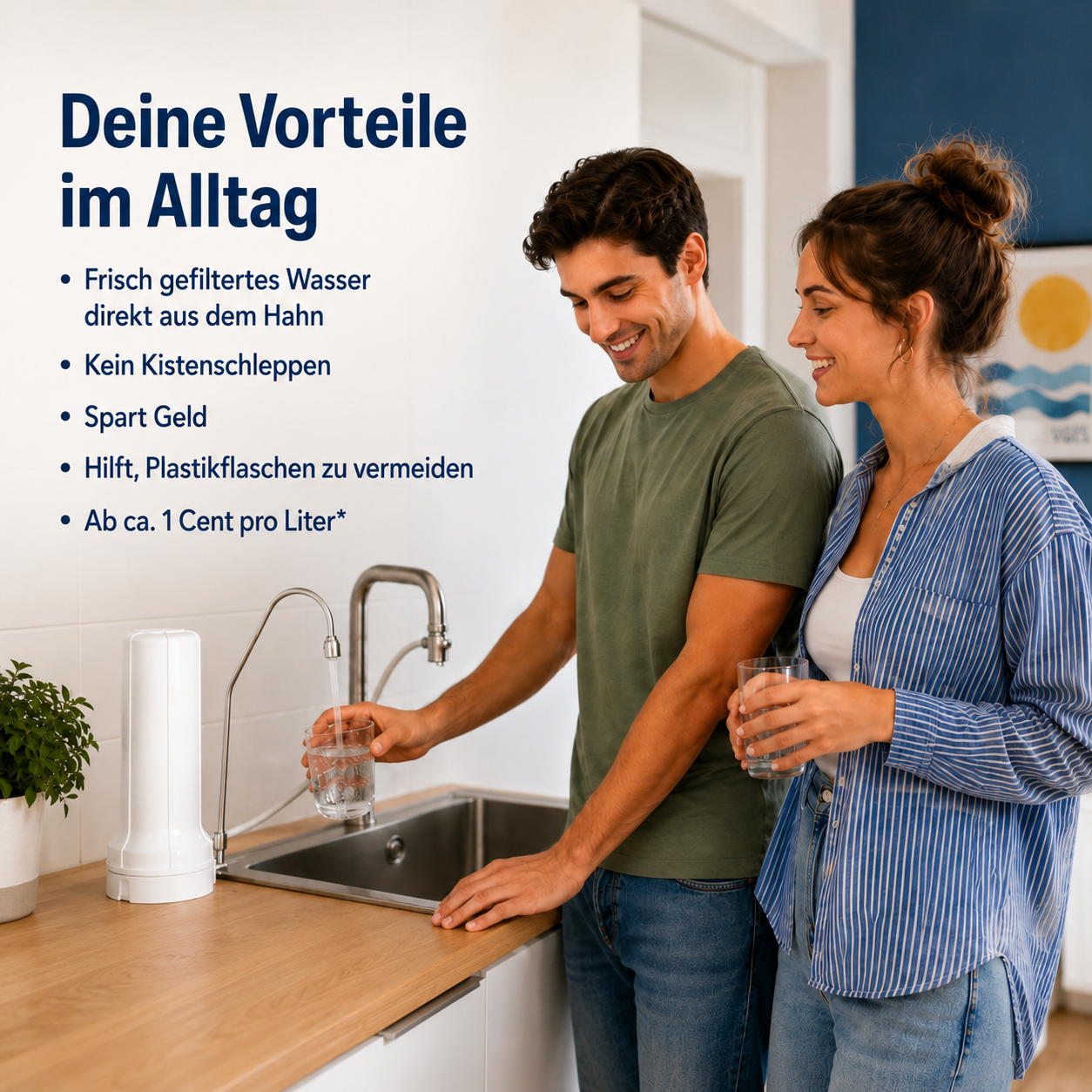 Alvito® Auftischfilter Pure